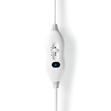 Nedis PEBL120CWT1 Elektrische Deken - 150 x 80 cm