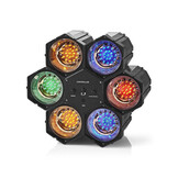 Nedis FUDI211BK6 LED Discolamp Kleurenspots