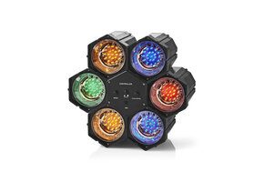 Nedis FUDI211BK6 LED Discolamp Kleurenspots