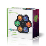 Nedis FUDI211BK6 LED Discolamp Kleurenspots