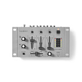 Nedis MIXD050GY DJ-mixer 3 Stereokanalen