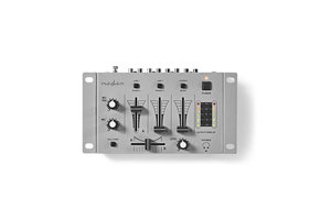Nedis MIXD050GY DJ-mixer 3 Stereokanalen