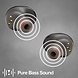 JBL JBL Tune 120TWS In-ear Draadloze Oordopjes - Zwart JBL JBL Tune 120TWS In-ear Draadloze Oordopjes - Zwart