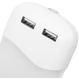 Smartwares ISL-60026 LED Nachtlamp met USB Poorten