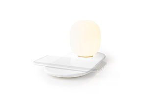Nedis LTLQ10W1WT LED Nachtlamp met Qi Draadloze