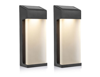 Smartwares OSL-50010 Solar LED Wandlamp - 2-pack