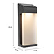 Smartwares Smartwares OSL-50009 Solar LED Wandlamp Smartwares Smartwares OSL-50009 Solar LED Wandlamp