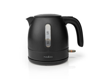 Nedis KAWK300EBK Waterkoker 360° Draaibaar 1L - Zwart