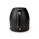 Nedis Nedis KAWK300EBK Waterkoker 360° Draaibaar 1L - Zwart Nedis Nedis KAWK300EBK Waterkoker 360° Draaibaar 1L - Zwart