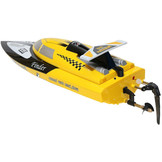 Wltoys WL912 RC Speedboot 2.4GHz 25 KM/U - Geel