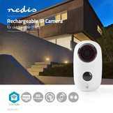 Nedis SmartLife WIFICBO10WT Oplaadbare IP-camera HD 1080P