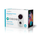Nedis SmartLife WIFICBO10WT Oplaadbare IP-camera HD 1080P