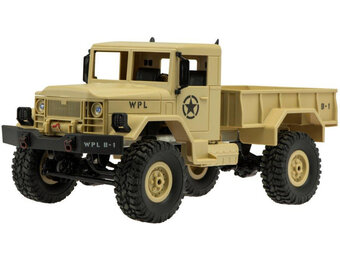 WPL B-14R Militaire Truck RTR 4WD 2.4GHz 1:16 - Beige