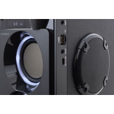 Overmax Soundbeat 5.0 Draadloze Bluetooth Speaker (USB, SD, AUX, Radio, Mic)