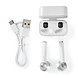 Nedis Nedis HPBT3052WT In-ear Draadloze Oordopjes met Charging Case Nedis Nedis HPBT3052WT In-ear Draadloze Oordopjes met Charging Case