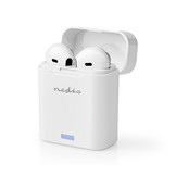 Nedis HPBT3052WT In-ear Draadloze Oordopjes met Charging Case