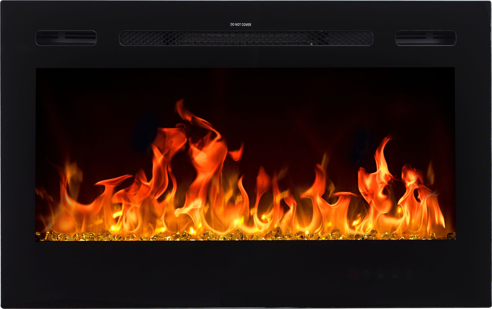 Aflamo Majestic 36 Zwart LED Inbouwhaard Elektrische - 92cm