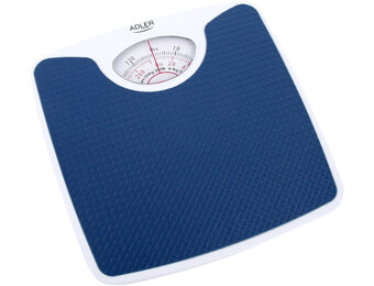 Adler AD 8151b Personenweegschaal (Analoog, Blauw)
