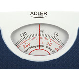 Adler AD 8151b Personenweegschaal (Analoog, Blauw)