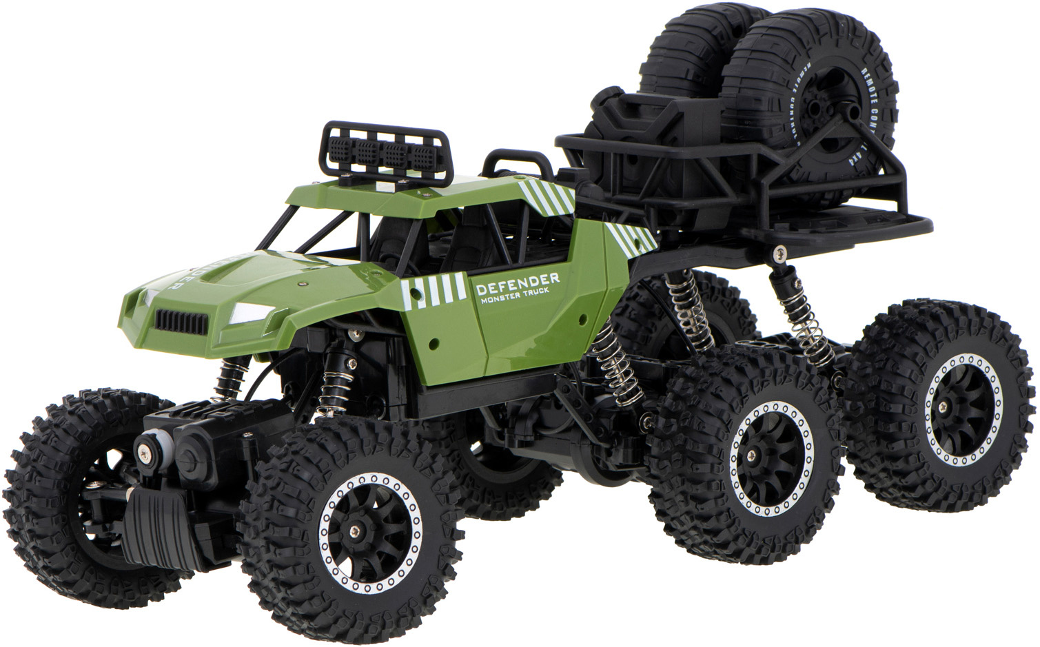 Sulong Toys RC SL-184A Rock Crawler (Groen, 6WD, 2.4GHz, 1:14)
