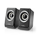 Nedis Nedis CSPR20020BK PC-luidspreker (18W, 2.0 stereo, 3,5mm jack) Nedis Nedis CSPR20020BK PC-luidspreker (18W, 2.0 stereo, 3,5mm jack)