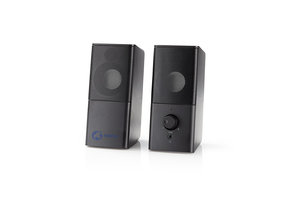Nedis GSPR10020BK PC-luidspreker (18W, Gaming, 3,5mm jack)