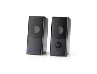 Nedis GSPR10020BK PC-luidspreker (18W, Gaming, 3,5mm jack)
