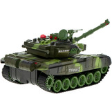 Brother Toys RC Big War Tank 9995 (Legergroen, 2.4GHz)