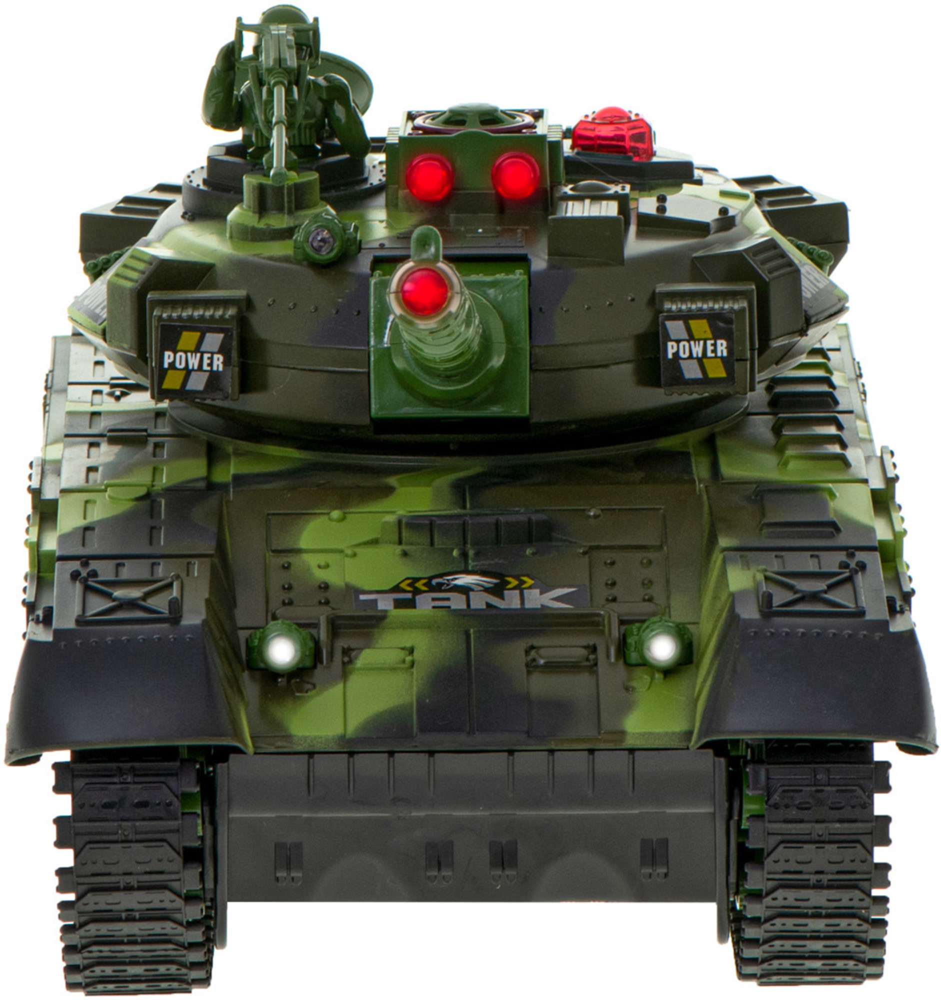 Brother Toys RC Big War Tank 9995 (Legergroen, 2.4GHz) kopen? LEDClear.nl