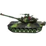 Brother Toys RC Big War Tank 9995 (Legergroen, 2.4GHz)