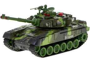 Brother Toys RC Big War Tank 9995 (Legergroen, 2.4GHz)