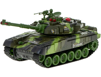 Brother Toys RC Big War Tank 9995 (Legergroen, 2.4GHz)