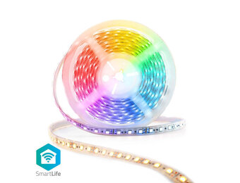 Nedis SmartLife WIFILS50CRGBW LED Strip RGB+WW (Wifi, 5 Meter)