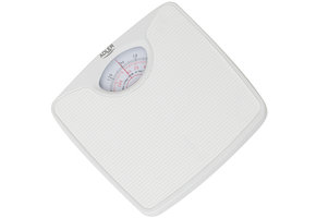 Adler AD 8151w Personenweegschaal (Analoog, Wit)