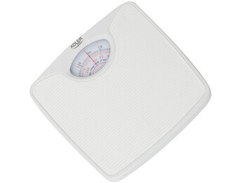 Adler AD 8151w Personenweegschaal (Analoog, Wit)