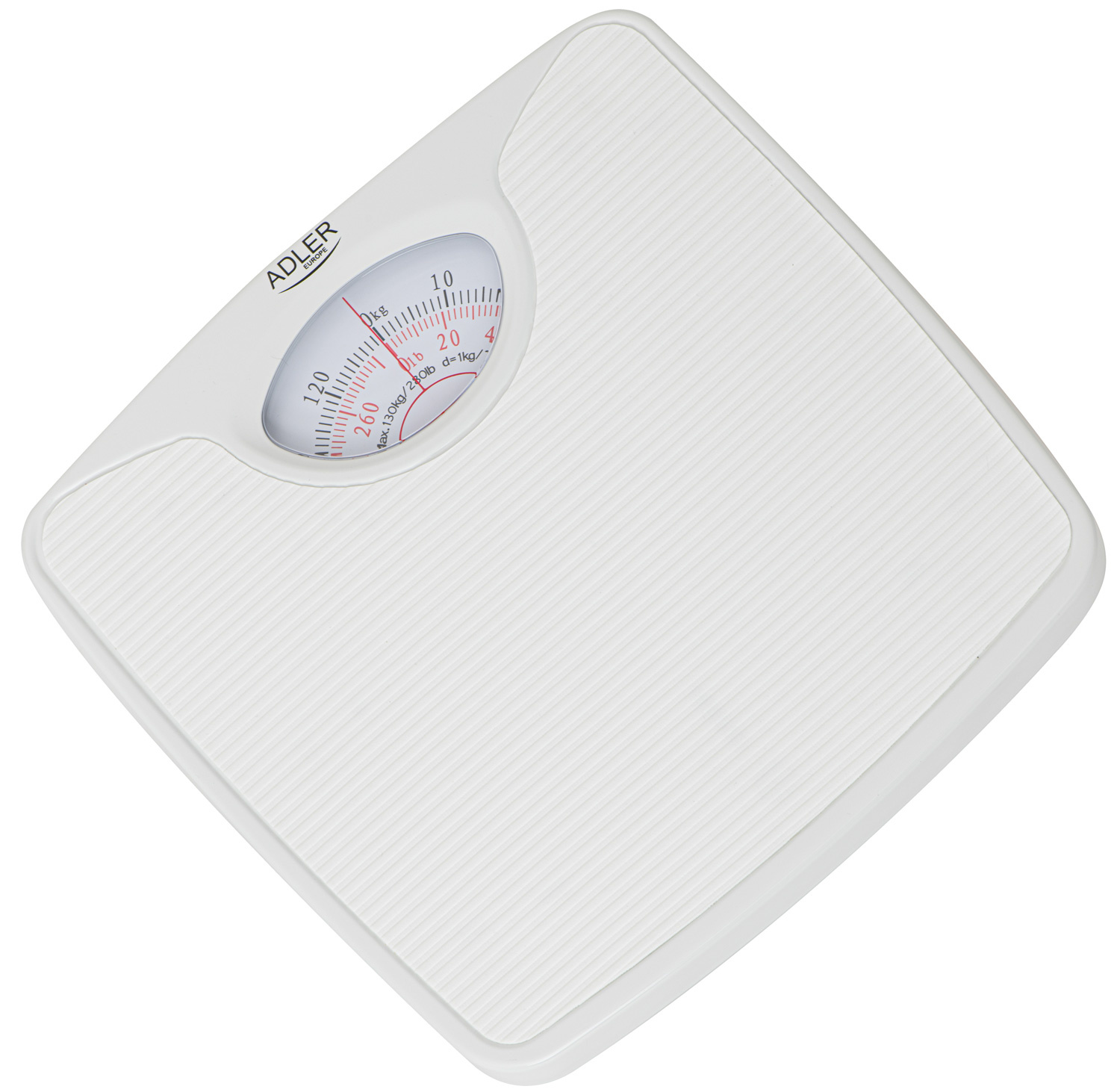 Adler AD 8151w Personenweegschaal (Analoog, Wit)