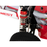 WLtoys 144001 RC Buggy (Rood, 4WD, 2.4GHz, 1/14)