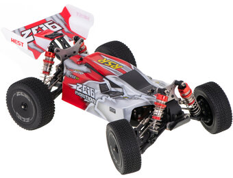 WLtoys 144001 RC Buggy (Rood, 4WD, 2.4GHz, 1/14)
