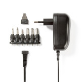 Nedis ACPA001 Universele AC-voedingsadapter met 6 Pluggen (3-12V, 1A, 12W)