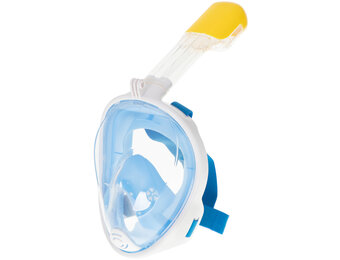 Full Face Mask met Snorkelmasker (Blauw, GoPro houder)