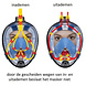 Merkloos Full Face Mask met Snorkelmasker (Roze, GoPro houder) Merkloos Full Face Mask met Snorkelmasker (Roze, GoPro houder)