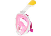 Full Face Mask met Snorkelmasker (Roze, GoPro houder)