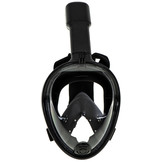 Full Face Mask met Snorkelmasker (Zwart, GoPro houder)