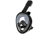Full Face Mask met Snorkelmasker (Zwart, GoPro houder)
