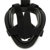 Full Face Mask met Snorkelmasker (Zwart, GoPro houder)