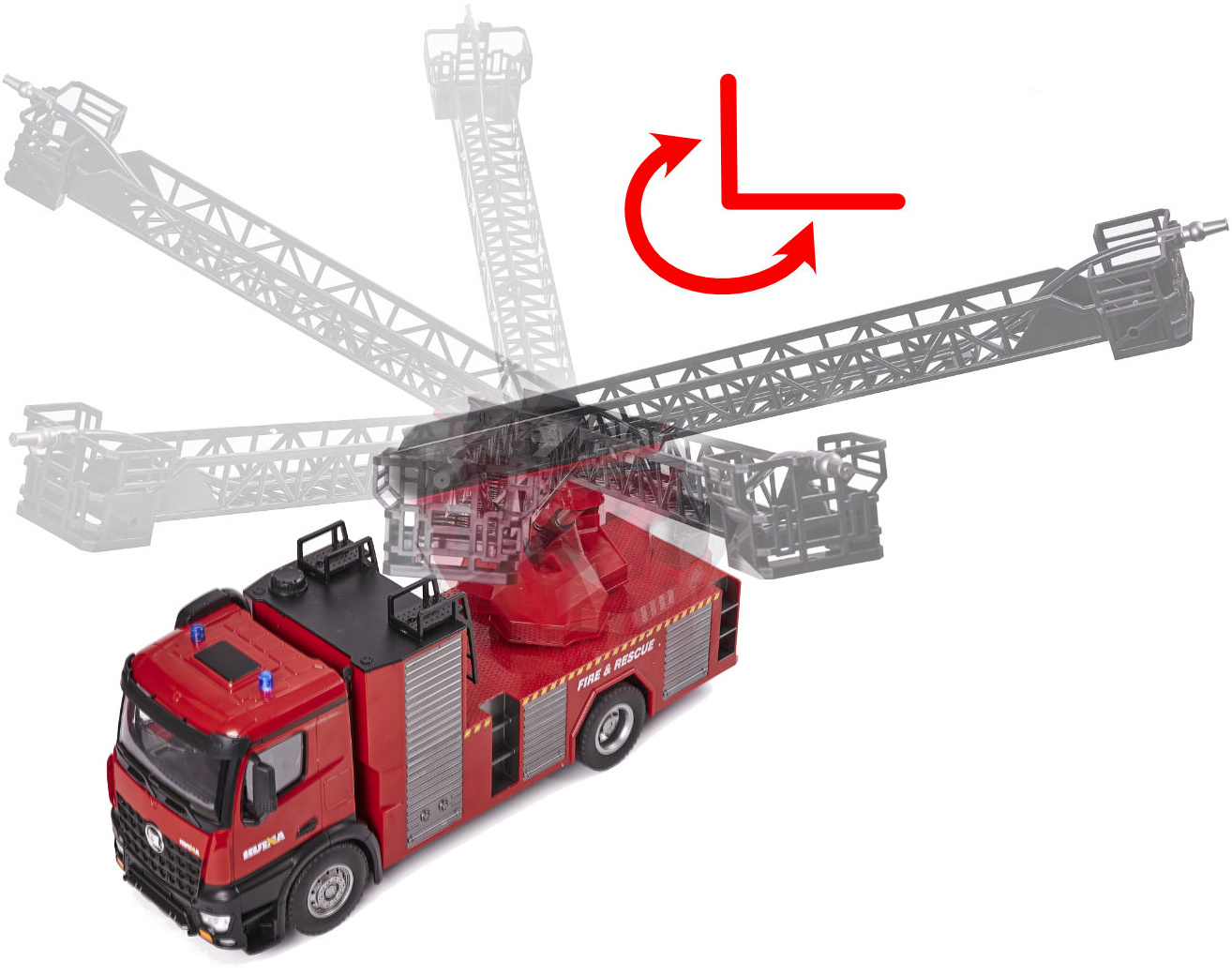 H-Toys 1561 RC Brandweerwagen 2.4GHz 1:14