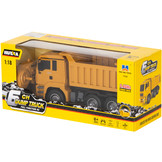 H-Toys 1332 RC Vrachtwagen met Kantelbak 2.4GHz 1:18