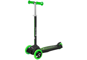 Rebel ZAB0121G Driewieler Kinderstep - Groen