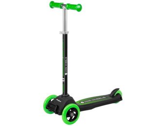 Rebel ZAB0121G Driewieler Kinderstep - Groen