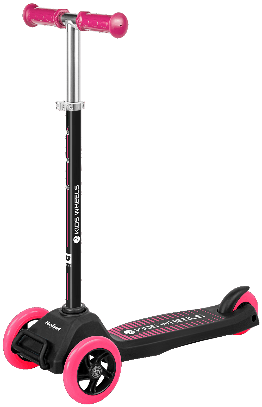 Rebel ZAB0121P Driewieler Kinderstep - Roze